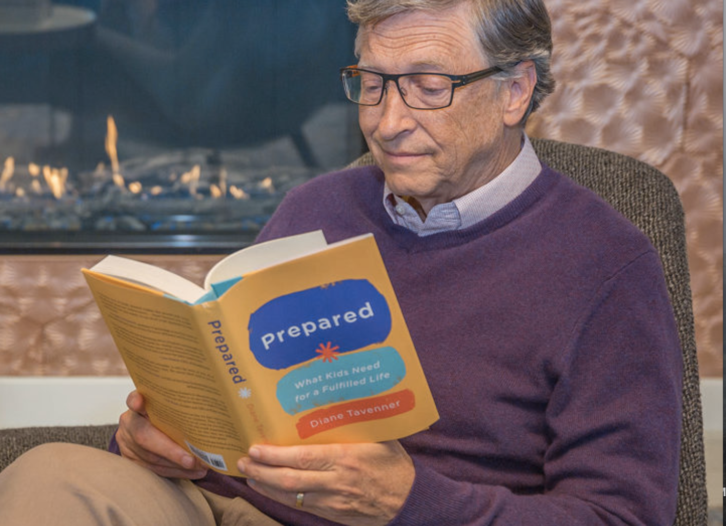 Bill Gates names ‘Prepared’ as one of the best books of 2019!